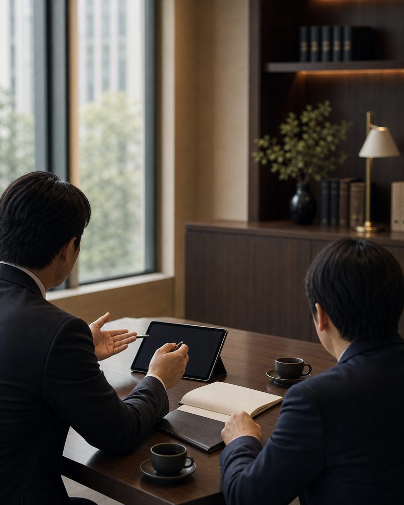 労務顧問の打ち合わせ
